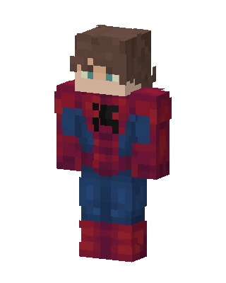 Spider-Man skin, 3D preview