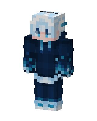 Frost Hoodie skin, 3D preview