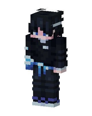 Midnight Hoodie skin, 3D preview