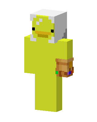 Duck Thanos Minecraft skin