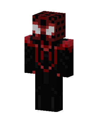 Miles Morales skin, 3D preview