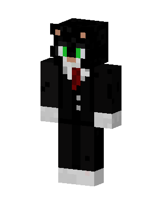 Black Villain Boy Minecraft skin