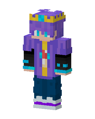 Purple Crown Prince skin, 3D preview