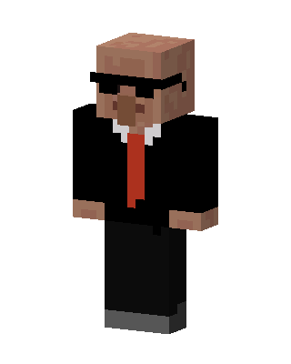 Black Suit Boy Minecraft black skin