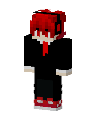 Red Headphones Boy Minecraft skin