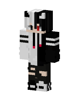 Split Hoodie Minecraft skin