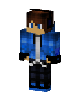 Blue Player Boy Minecraft blue skin