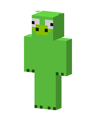 Minion Pig skin, 3D preview