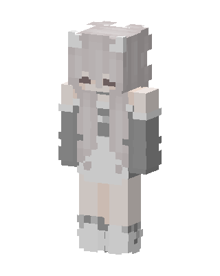Snow Bunny Minecraft cute skin