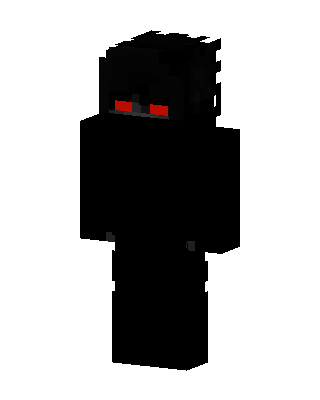 Black Mob Boy Minecraft Enderman skin