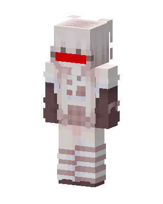 Blindfolded Maid Minecraft skin