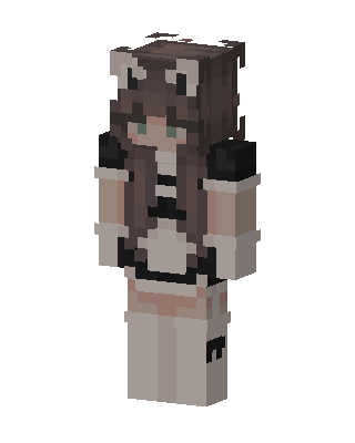 Brown Player Girl Minecraft skin