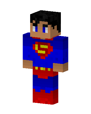 Blue Hero Boy Minecraft skin