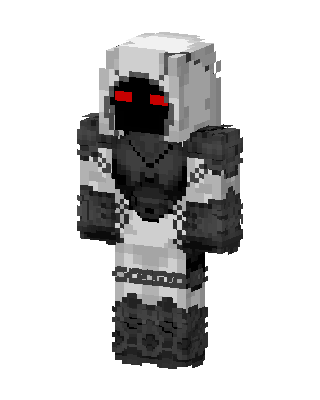 White Knight skin, 3D preview
