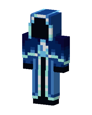 Frost Mage skin, 3D preview