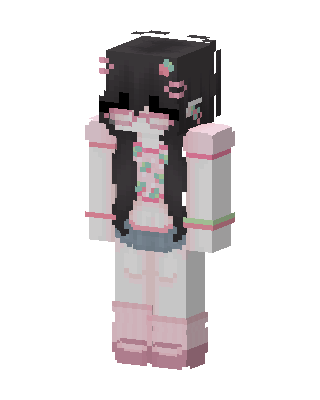 Strawberry Milk skin, 3D preview