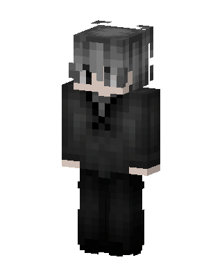 Gray Suit Boy skin, 3D preview