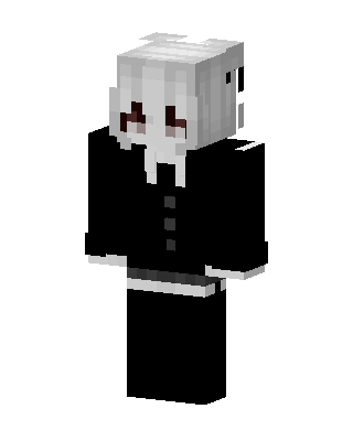 Pale Butler skin, 3D preview