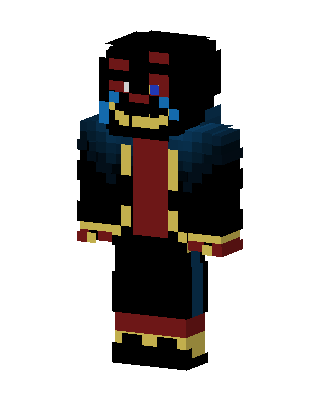 Error Sans skin, 3D preview