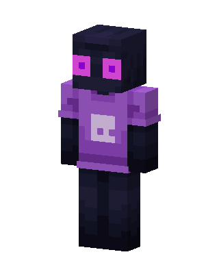 Purple Enderman Minecraft purple skin