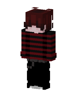 Crimson Stripes skin, 3D preview