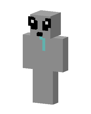 Gray Alien skin, 3D preview