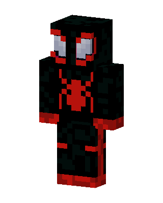 Miles Morales skin, 3D preview
