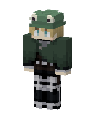 Frog Hat Boy Minecraft skin