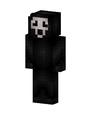 Black Mob Boy skin, 3D preview