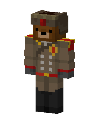 Bear General Minecraft skin