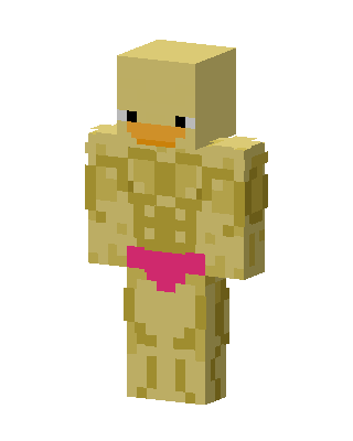 Buff Duckling skin, 3D preview