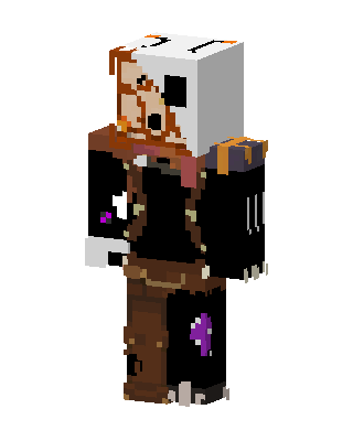 Skull Wanderer skin, 3D preview