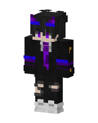 Black Player Boy skin, 3D preview