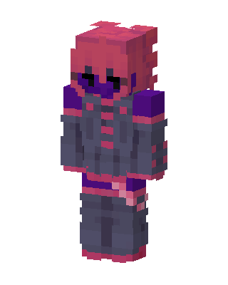 Neon Cyber Knight Minecraft skin
