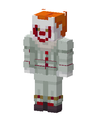 White Hero Boy skin, 3D preview