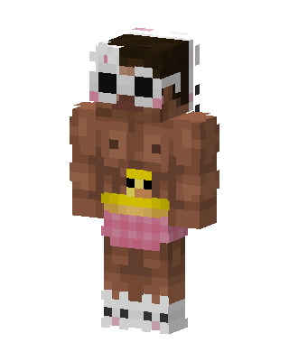 Duck Tummy Bro skin, 3D preview
