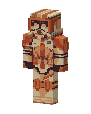 Clone Commander Cody Minecraft skin
