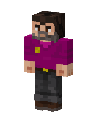 Pink Player Boy Minecraft skin