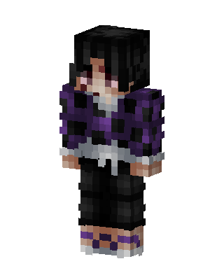 Violet Shadow skin, 3D preview