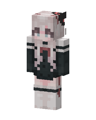 Gothic Doll skin, 3D preview