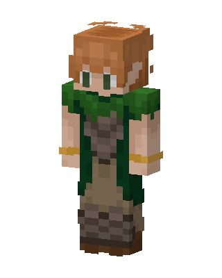 Forest Ranger skin, 3D preview