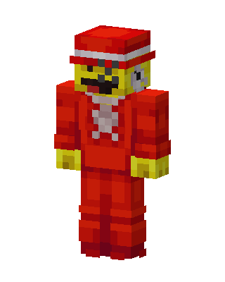 Santa Emoji skin, 3D preview