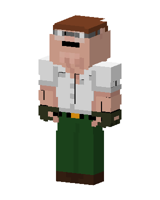 Peter Griffin skin, 3D preview
