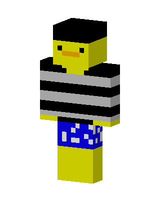 Beach Duck skin, 3D preview