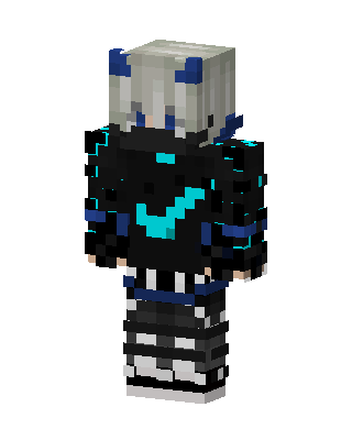 Cyber Horn skin, 3D preview