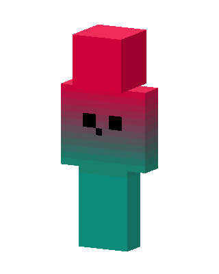 Watermelon Slice skin, 3D preview