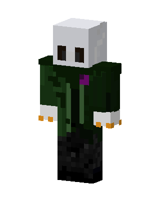 Masked Wanderer Minecraft skin