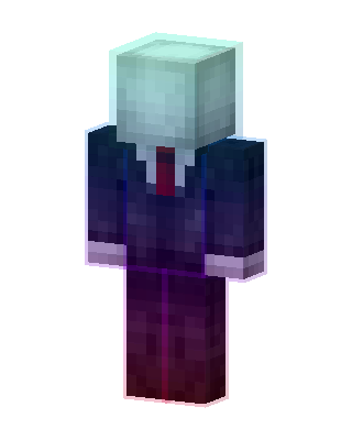 Faceless Suit Man Minecraft skin
