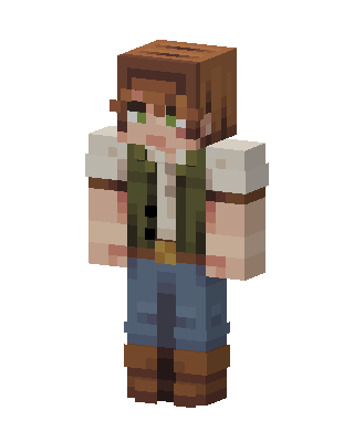 Adventurer Farmhand skin, 3D preview