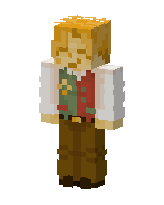 Vested Gentleman skin, 3D preview